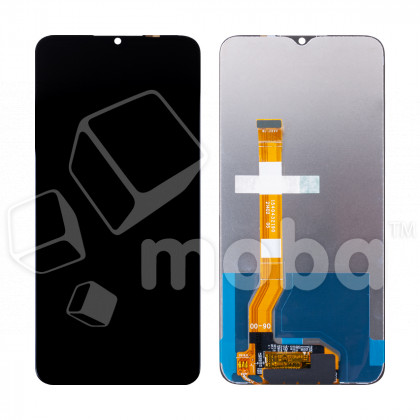 Дисплей для Realme C35 (RMX3511) в сборе с тачскрином Черный - OR