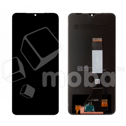 Дисплей для Xiaomi Poco M3/Redmi 9T (M2010J19CG/M2010J19SY) в сборе с тачскрином Черный - OR