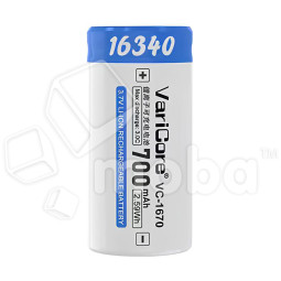 Аккумулятор 16340 VariCore 3.7V 700 mAh 1.5A