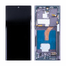 Дисплей для Samsung Galaxy S22 Ultra (S908B/S9080) модуль с рамкой Черный - (OLED)