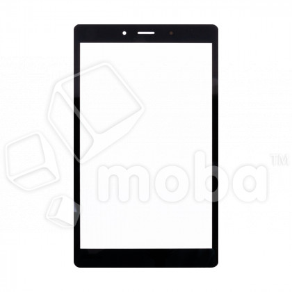 Стекло для переклейки Samsung Galaxy Tab A 8.0" 2019 LTE (T295) в сборе с OCA пленкой Черный - OR (Mitsubishi)