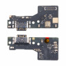 Шлейф для Xiaomi Poco M6 4G/Redmi 13 4G (2404APC5FG/24040RN64Y) плата системный разъем/микрофон - Премиум