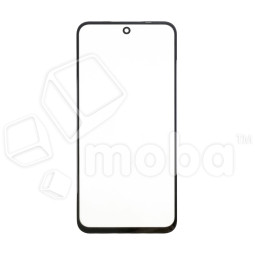 Стекло для переклейки Tecno Spark Go 1 (KL4) в сборе с OCA пленкой Черный - OR (Mitsubishi)