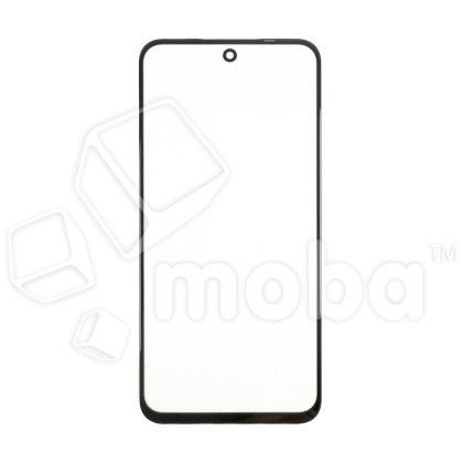 Стекло для переклейки Tecno Spark Go 1 (KL4) в сборе с OCA пленкой Черный - OR (Mitsubishi)