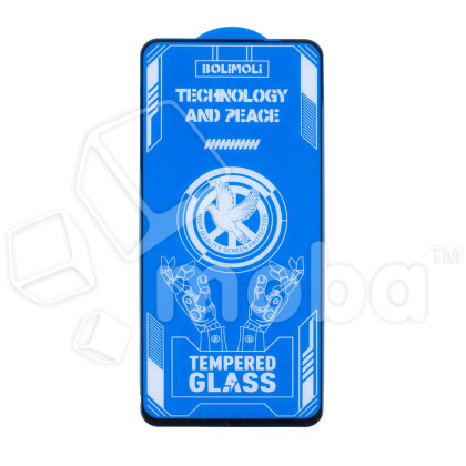 Защитное стекло "Полное покрытие" для Motorola Moto G05/G15 Черный