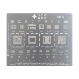 BGA трафарет XZZ Dimensity 700/810/920/1080/1100/1200 для Xiaomi Redmi Note 10/10 Pro/11/11 Pro/11 Pro+/11E/12 Pro/12 Pro+