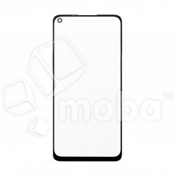 Стекло для переклейки Xiaomi Redmi Note 9 (M2003J15SC/M2003J15SG) в сборе с OCA пленкой Черный - OR (Mitsubishi)