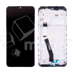 Дисплей для Xiaomi Redmi 9 (M2004J19G) модуль с рамкой Черный - OR (SP)