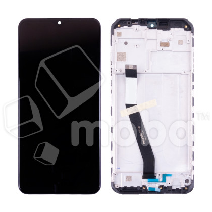 Дисплей для Xiaomi Redmi 9 (M2004J19G) модуль с рамкой Черный - OR (SP)