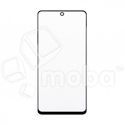 Стекло для переклейки Tecno Camon 19/19 Pro в сборе с OCA пленкой Черный - OR (Mitsubishi)