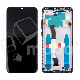 Дисплей для Xiaomi Redmi Note 8/8 2021 (M1908C3JC) модуль с рамкой Черный - OR