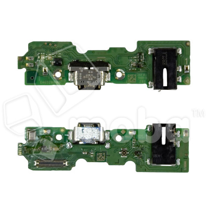 Шлейф для Vivo Y04/Y04s (V2430/V2531) плата на системный разъем/разъем гарнитуры/микрофон - Премиум