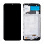 Дисплей для Samsung Galaxy M22 (M225F) модуль с рамкой Черный - (OLED)