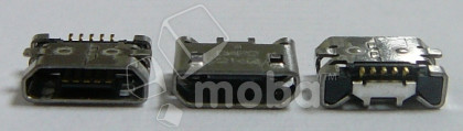 Разъем MicroUSB для Nokia 710/208/207/220/220 Dual/230/Asha 500/503/503 Dual/X Dual