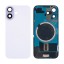 Задняя крышка для iPhone 17 (A3520) в сборе со стеклом камеры Фиолетовый (стекло, монолит, MagSafe, логотип) - Премиум