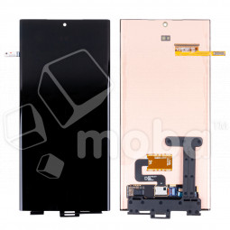 Дисплей для Samsung Galaxy S23 Ultra (S918B) в сборе с тачскрином Черный - OR (SP)