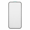 Защитное стекло "Стандарт" для iPhone 14 Pro Черный (Полное покрытие)
