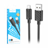 Кабель USB - MicroUSB Hoco X88 (2.4A) Черный