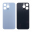 Задняя крышка для iPhone 13 Pro (A2640) Голубой (стекло, узкий вырез под камеру, логотип) - Премиум