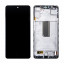 Дисплей для Samsung Galaxy M54 5G (M546B) модуль с рамкой Черный - OR (SP)