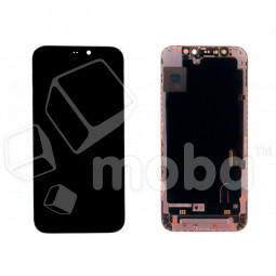 Дисплей для iPhone 12 mini (A2399) в сборе с тачскрином Черный - (Hard OLED) (площадка под IC)