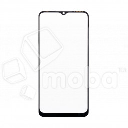 Стекло для переклейки Tecno POP 6 Pro (BE8) в сборе с OCA пленкой Черный - OR (Mitsubishi)
