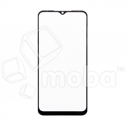 Стекло для переклейки Tecno POP 6 Pro (BE8) в сборе с OCA пленкой Черный - OR (Mitsubishi)