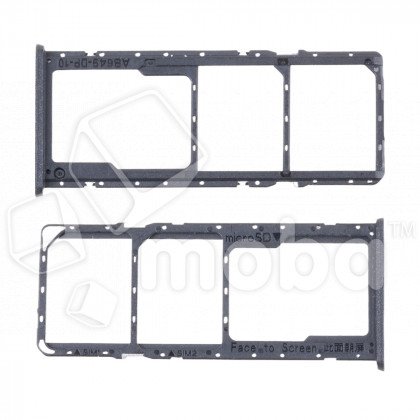 Держатель SIM для Realme C53/C51 (RMX3760/RMX3830) Черный