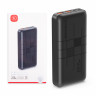 Внешний Аккумулятор (Power Bank) XO RP188 20000 mAh (22.5W, QC3.0, PD, 2USB, MicroUSB, Type-C, LED индикатор) Черный
