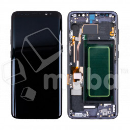 Дисплей для Samsung Galaxy S8 (G950F) модуль с рамкой Черный - (OLED)