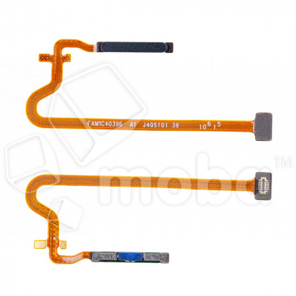 Шлейф для Realme C51/Note 50 (RMX3830/RMX3834) сканер отпечатка пальцев Черный