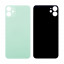 Задняя крышка для iPhone 11 (A2221) Зеленый (стекло, широкий вырез под камеру, логотип)