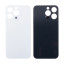 Задняя крышка для iPhone 13 Pro (A2640) Белый (стекло, узкий вырез под камеру, логотип) - Премиум