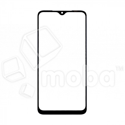 Стекло для переклейки Xiaomi Poco M3/Redmi 9T (M2010J19CG/M2010J19SY) в сборе с OCA пленкой Черный - OR (Mitsubishi)