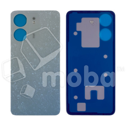 Задняя крышка для Xiaomi Redmi 13С 4G (23100RN82L) Голубой - Премиум