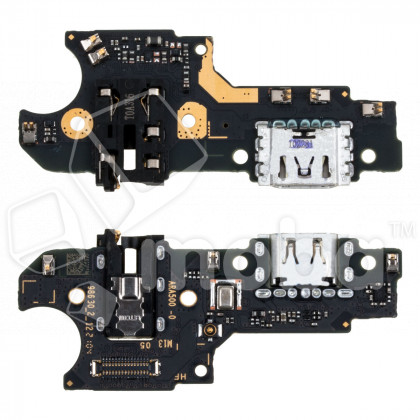 Шлейф для Realme C21Y/C25Y (RMX3263/RMX3269) плата на системный разъем/разъем гарнитуры/микрофон