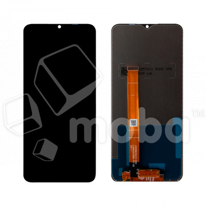 Дисплей для Realme C21Y (RMX3263) в сборе с тачскрином Черный - Оптима