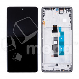 Дисплей для Xiaomi Redmi Note 13 Pro 4G (23117RA68G) модуль с рамкой Черный - OR (SP)