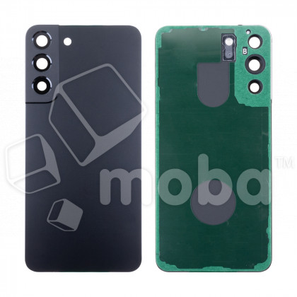 Задняя крышка для Samsung Galaxy S22+ (S906B) Черный - Премиум