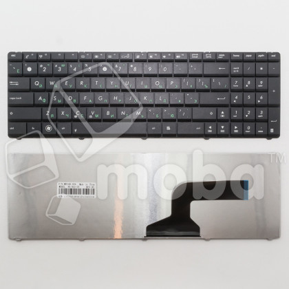 Клавиатура для ноутбука Asus A52/G60/K52/K53/K72 (кнопки сплошные) Черный