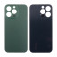 Задняя крышка для iPhone 13 Pro (A2640) Зеленый (стекло, узкий вырез под камеру, логотип) - Премиум