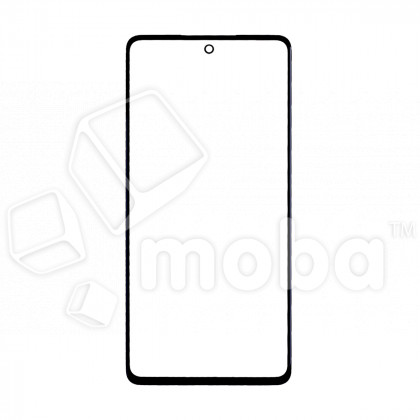 Стекло для переклейки Samsung Galaxy A52/S20 FE (A525F/G780F) в сборе с OCA пленкой Черный - OR (Mitsubishi)