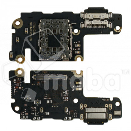 Шлейф для Xiaomi Mi 10T/10T Pro (M2007J3SY/M2007J3SG) плата системный разъем/разъем SIM/микрофон