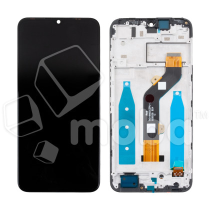 Дисплей для Infinix Hot 12 Pro (X668C) модуль с рамкой Черный - OR