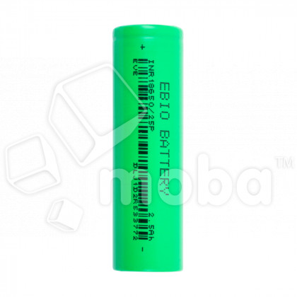 Аккумулятор INR18650-12C EVE 3.6V 30A 2500 mAh Высокотоковый