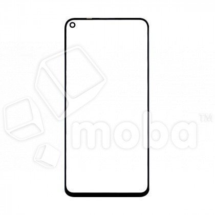 Стекло для переклейки Huawei Honor 20/20 Pro/Nova 5T (YAL-L21/Yale-L71A/YAL-L41) в сборе с OCA пленкой Черный - OR (Mitsubishi)