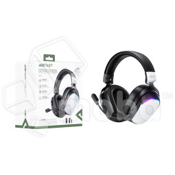 Беспроводные наушники Bluetooth Acefast H11 (накладные, игровые, с микрофоном) Белый