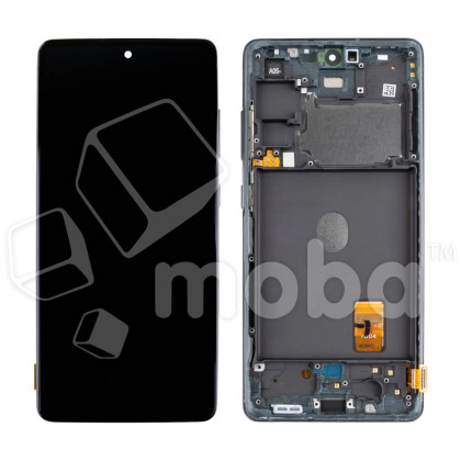 Дисплей для Samsung Galaxy S20 FE/S20 FE 5G (G780F/G781B) модуль с рамкой Синий - Сервисный Оригинал