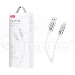 Кабель USB - Lightning XO NB251 (6A, силикон) Белый