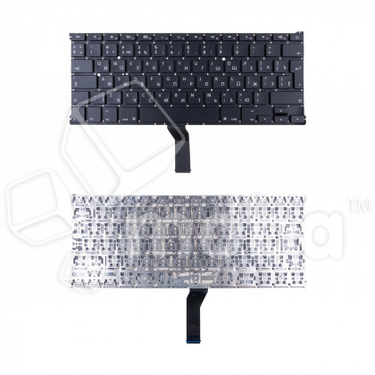 Клавиатура для ноутбука MacBook Air 13" A1369/A1466 (2011-2017, Г-образный Enter RU) Черный